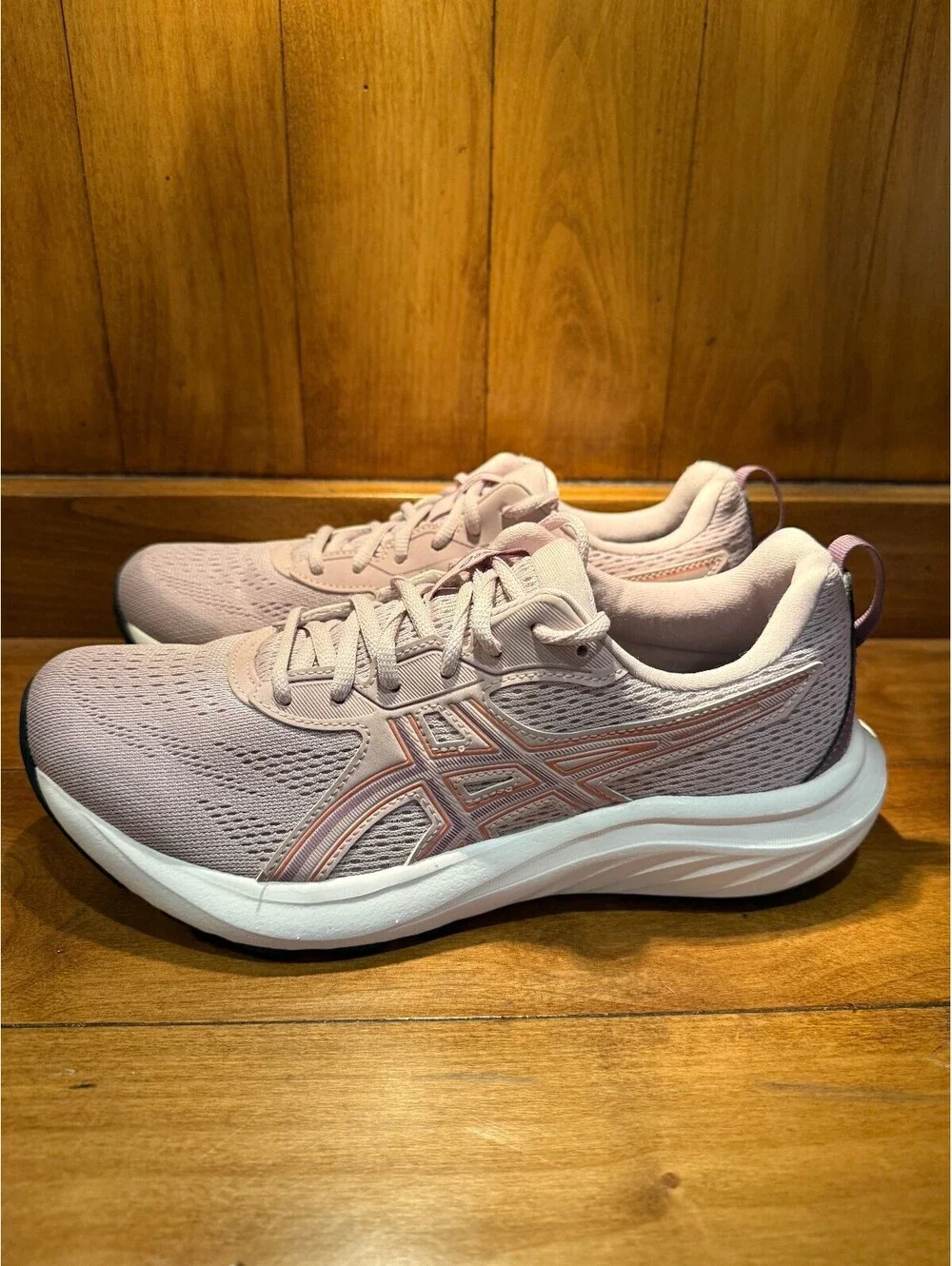 ASICS Women's GEL-Contend 9 Running Shoes with Ortholite Insole, Rose/Desert Red